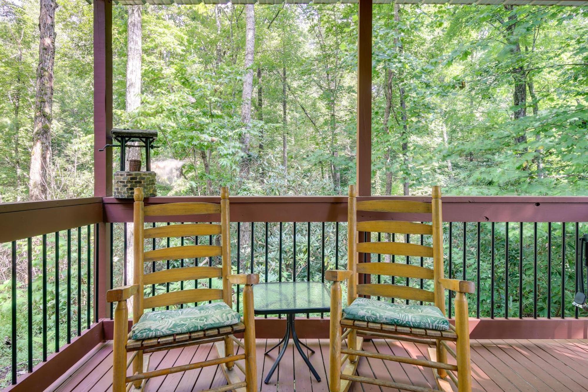 Quaint Smoky Mountain Cabin - 4 Mi To Gatlinburg! Exterior foto